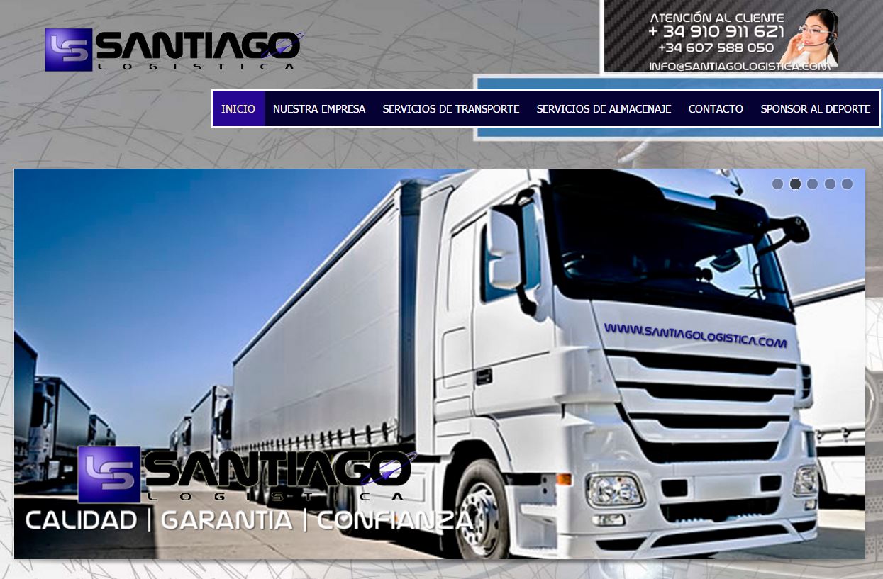 Diseño Web Santiago Logistica