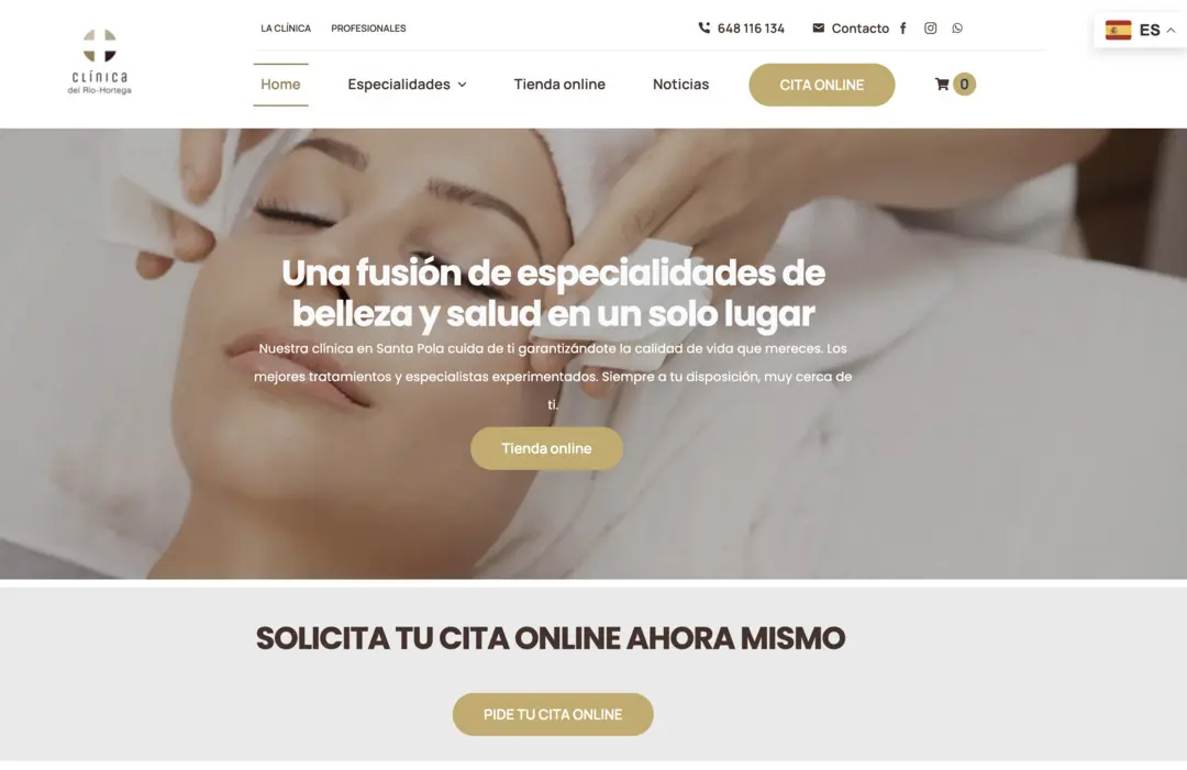 Desarrollo Web Clinica el Rio Horega Desarrollo Web Clinica el Rio Horega