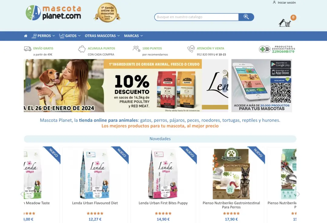 Desarrollo Web MascotaPlanet Desarrollo Web MascotaPlanet